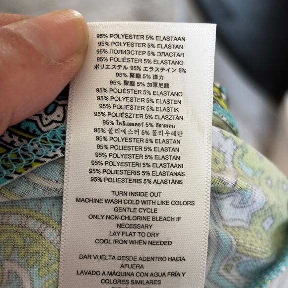 NWT Michael Kors Print Dress Sz L - Picture 6 of 7